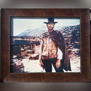 Original Framed Still Shot of Clint Eastwood from A Fistful Of Dollars